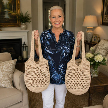 Vintage-Style Crochet Market Bag Pattern