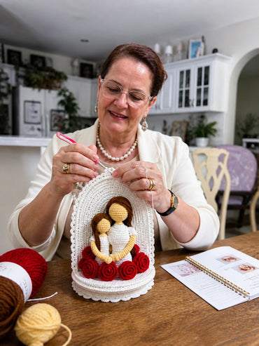 Crochet Mother & Daughter Portrait Pattern