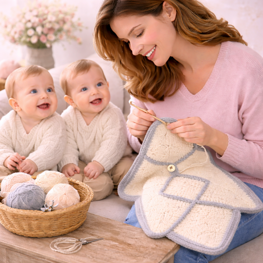 Newborn Star Swaddle Crochet Pattern