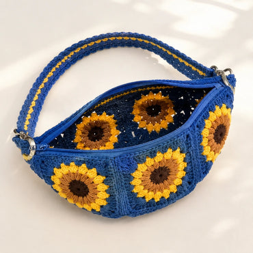 Sunflower Sling Bag Crochet Pattern